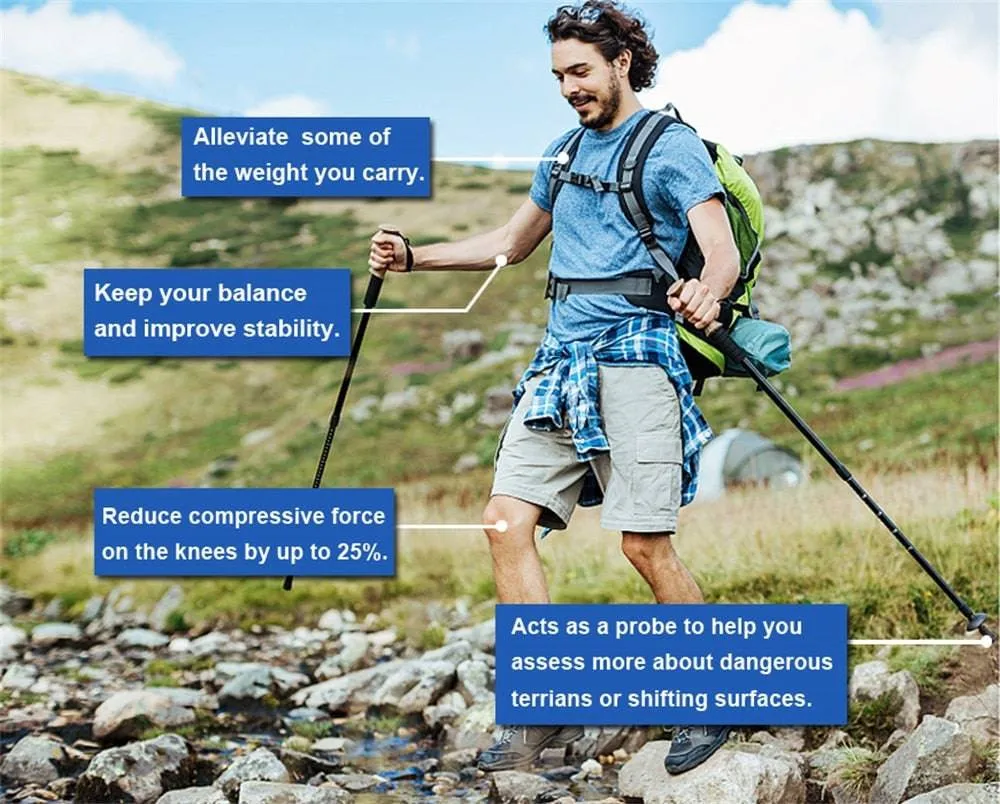 ADJUSTABLE TREKKING POLES