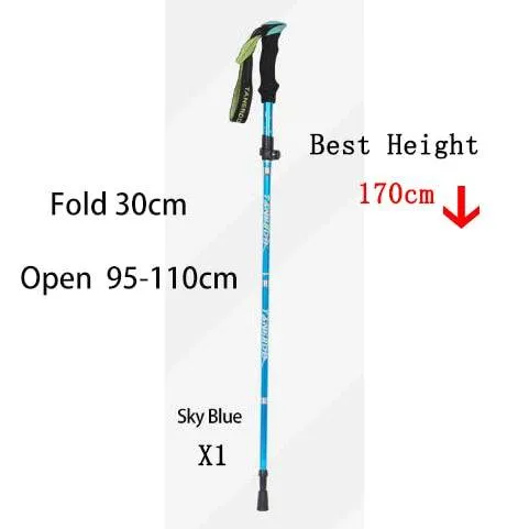 ADJUSTABLE TREKKING POLES