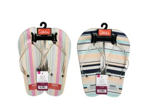 Beach Sandals for Ladies Border/Stripe EU 39