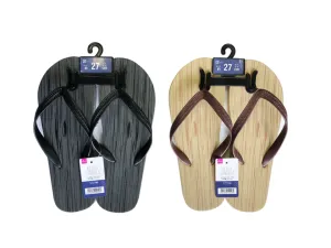 Beach Sandals for Men Wood Design EU 43