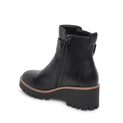 Blondo Women's Waterproof Dagger Fashion Boot, Cognac Suede, 11