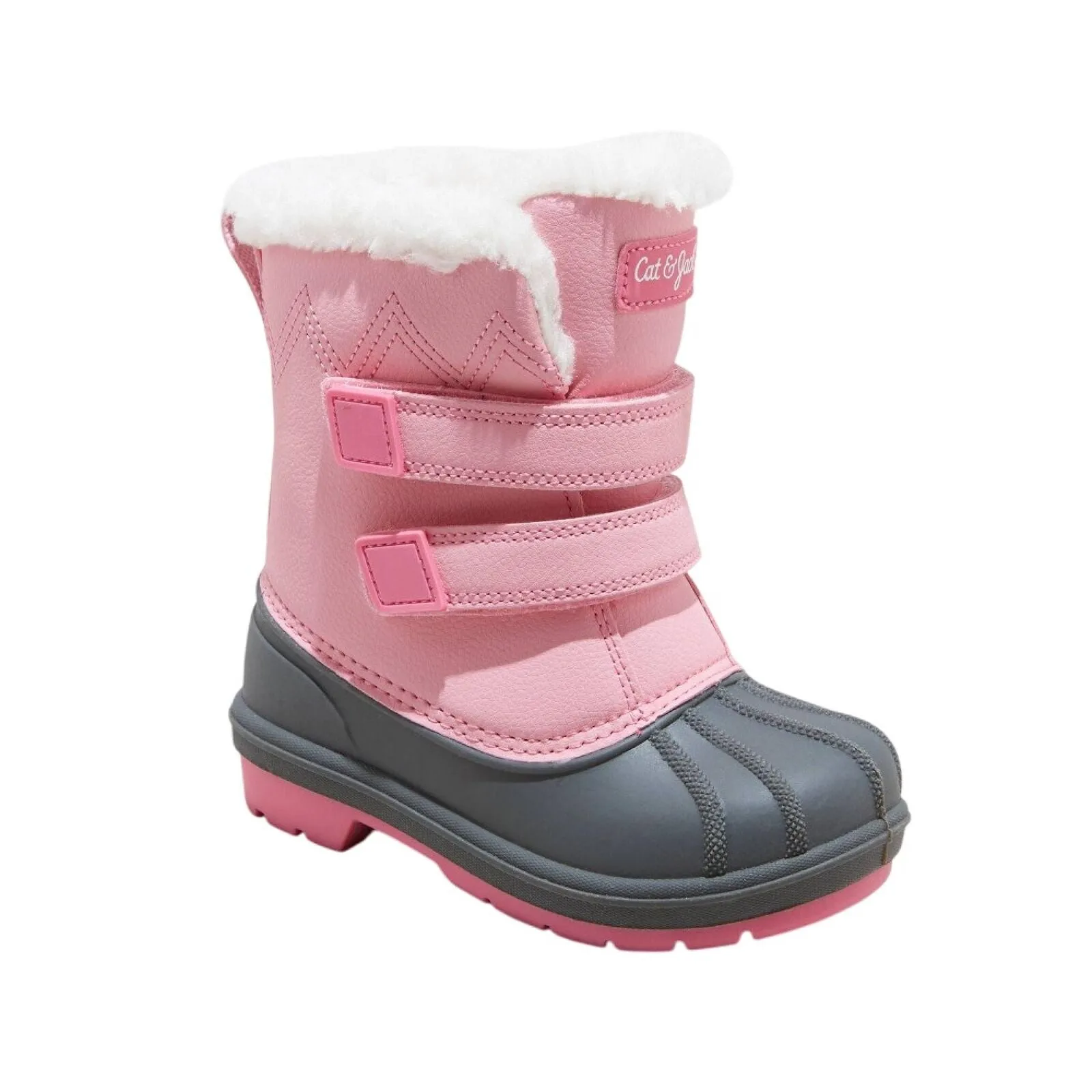 Cat & Jack Toddler Girls Denver Winter Boots 88236571 Pink 7T