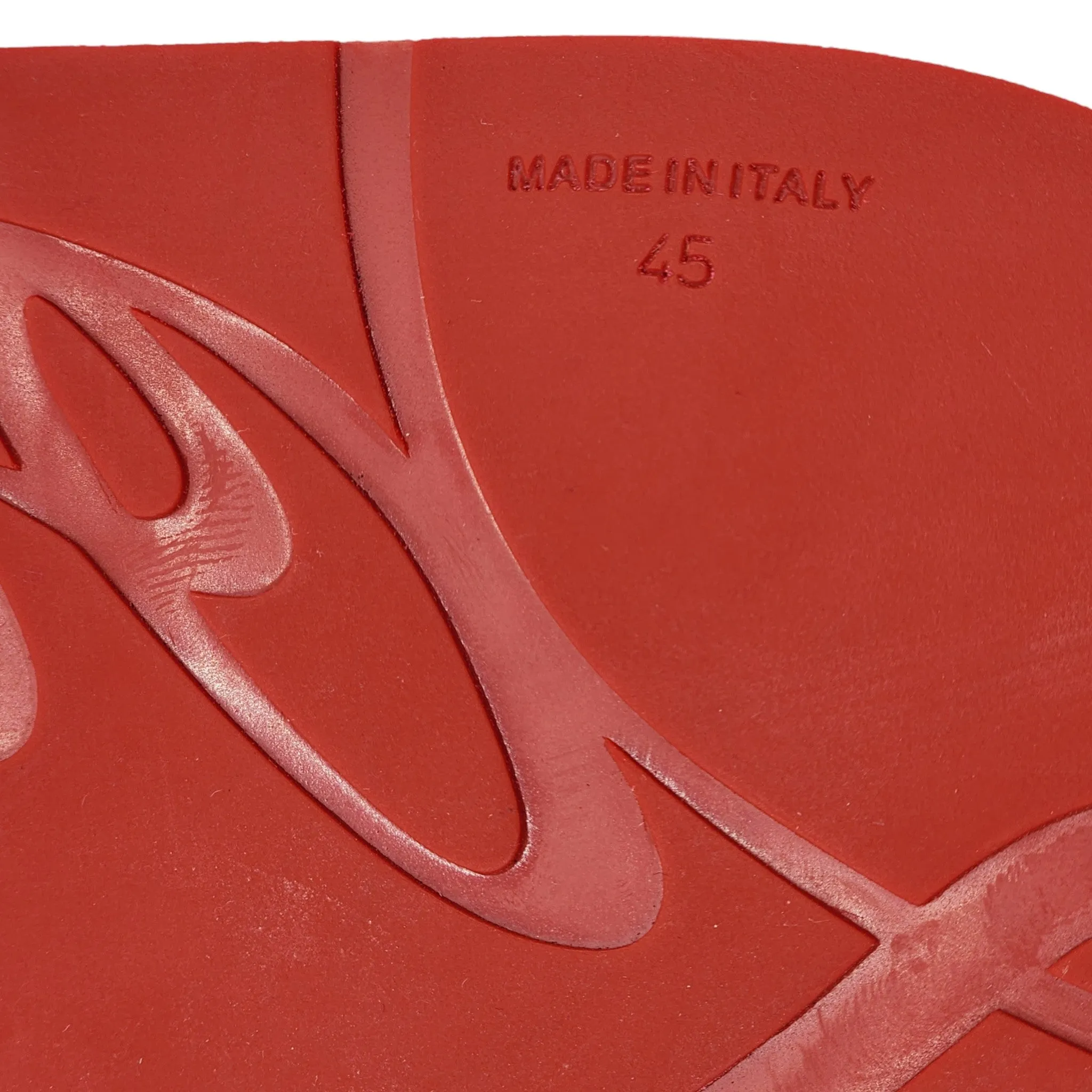 Christian Louboutin Loubi Flip Studded Flip Flops - Black 46