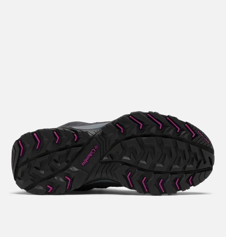 Columbia Women's Crestwood Mid Waterproof Boots- Graphite/ Bright Plum