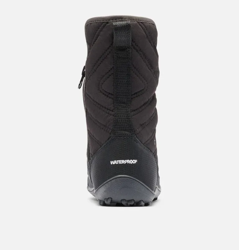 Columbia Youth Minx Slip III Omni Heat Waterproof Boots- Black