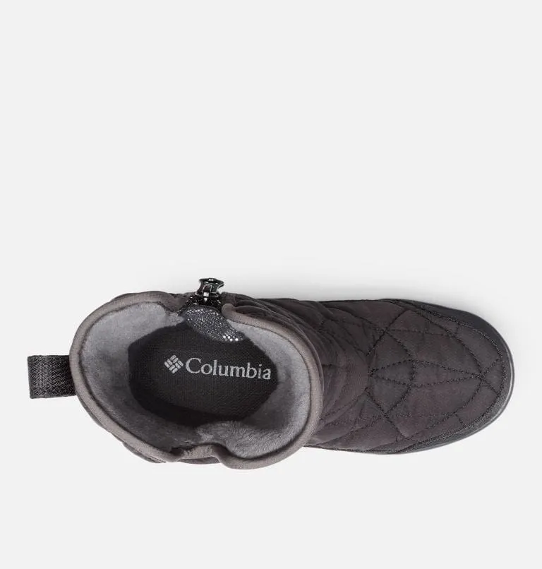 Columbia Youth Minx Slip III Omni Heat Waterproof Boots- Black