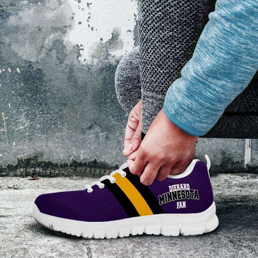 Diehard Minnesota Fan Running Shoes