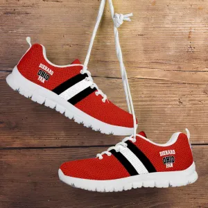 Diehard Ohio Fan Mesh Fabric Running Shoes