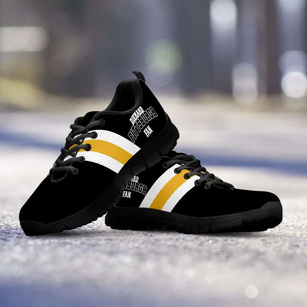 Diehard Pittsburgh Fan Running Shoes