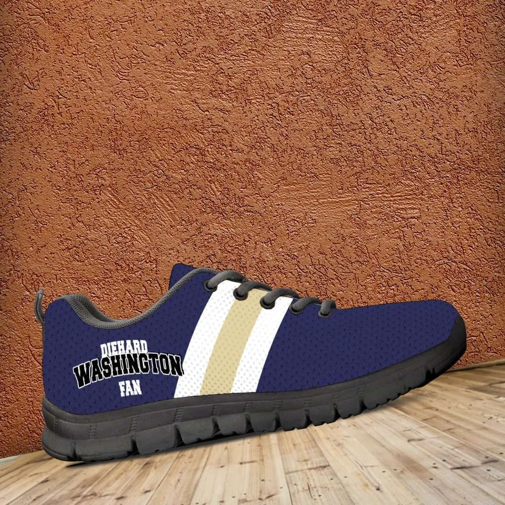 Diehard Washington Fan Running Shoes