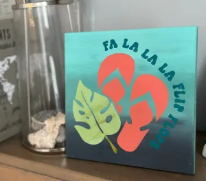 Fa la la la Flip Flops Mini P02975