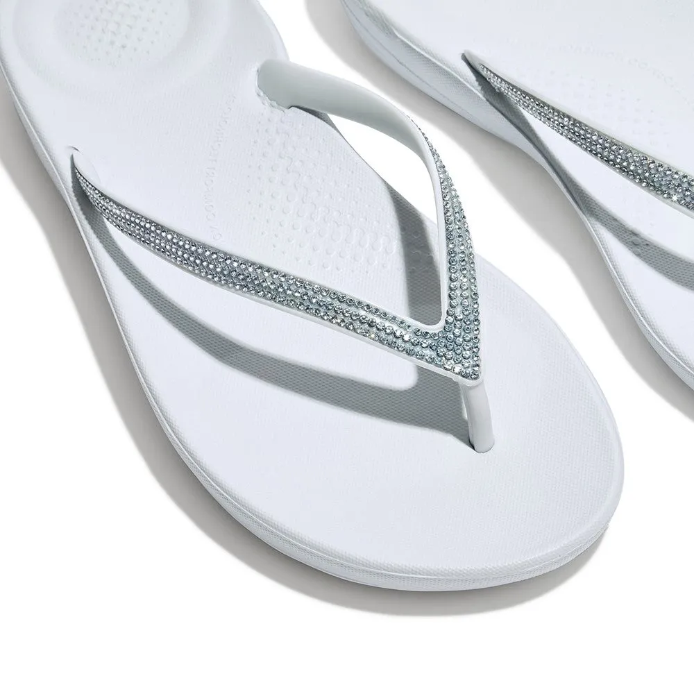 Fitflop iQushion Ombre Sparkle Flip Flops