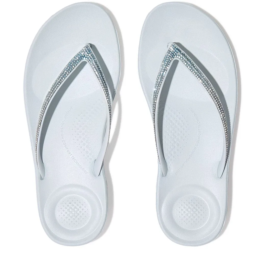 Fitflop iQushion Ombre Sparkle Flip Flops