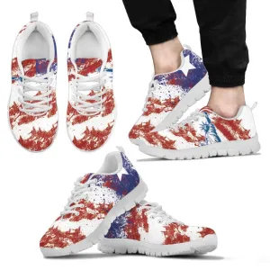 Flag and Statue of Liberty inspired Running Shoes