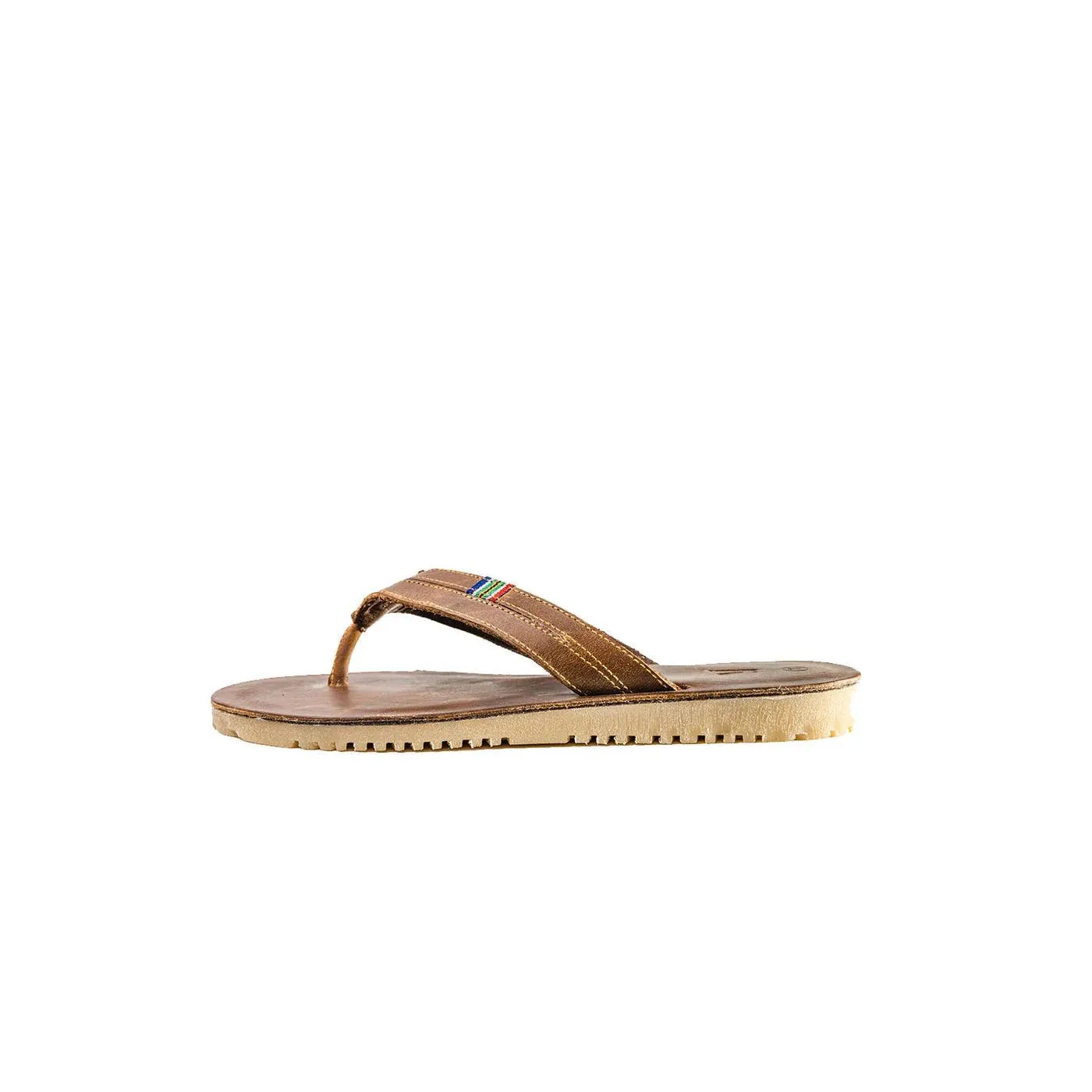 Flip Flops Veldskoen Brown Leather Plakkie