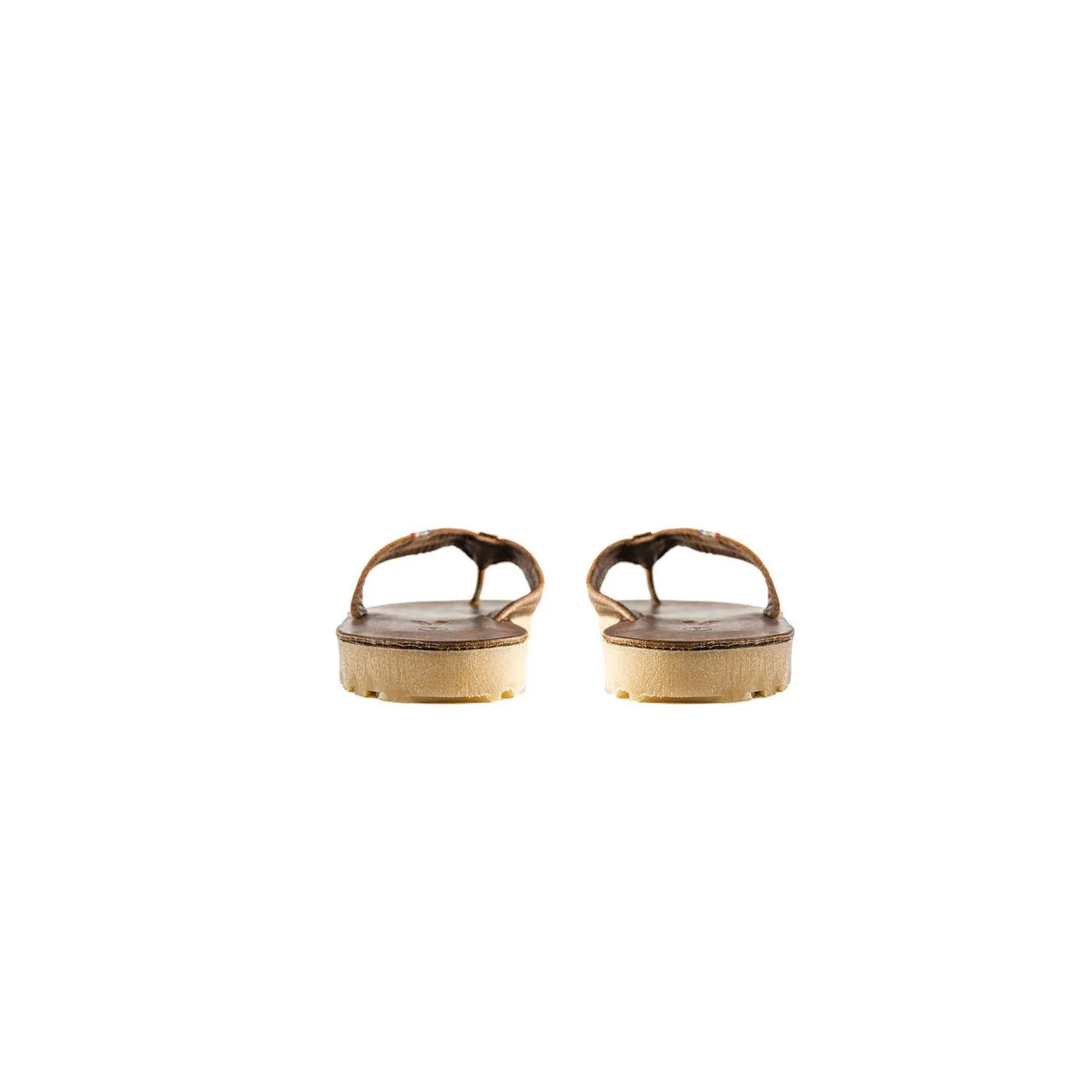 Flip Flops Veldskoen Brown Leather Plakkie