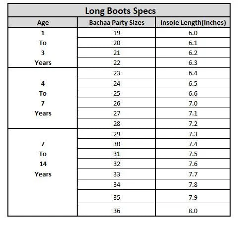 Girls Winter Snow Long Boots 2108 - BLACK