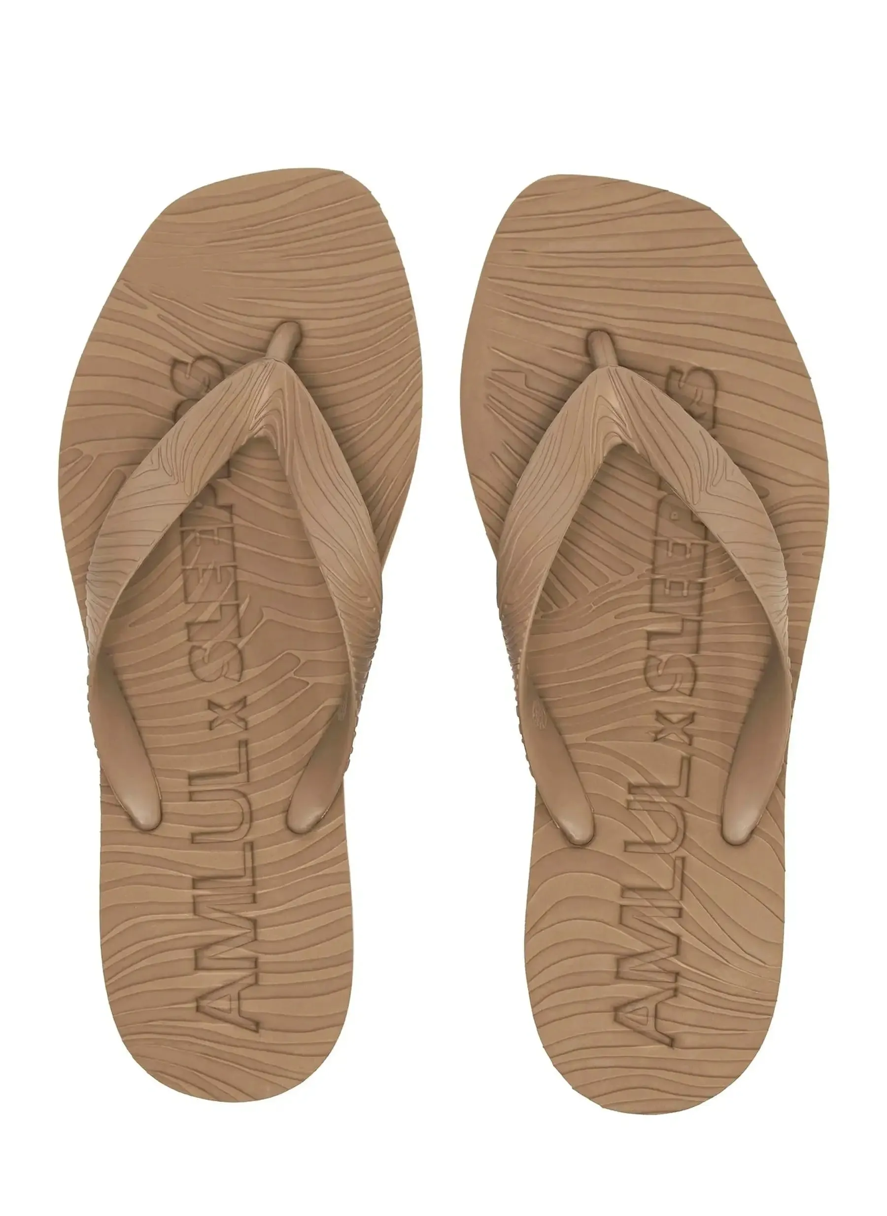 High Platform Flip Flops - Sand