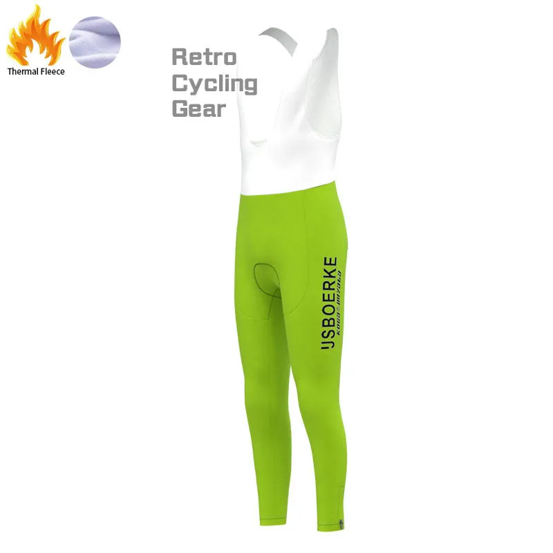 JSBOERKE Fleece Retro Cycling Kits
