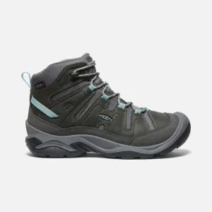 Keen Women's Circadia Mid Waterproof Polar Boots- Steel Grey/ Cloud Blue