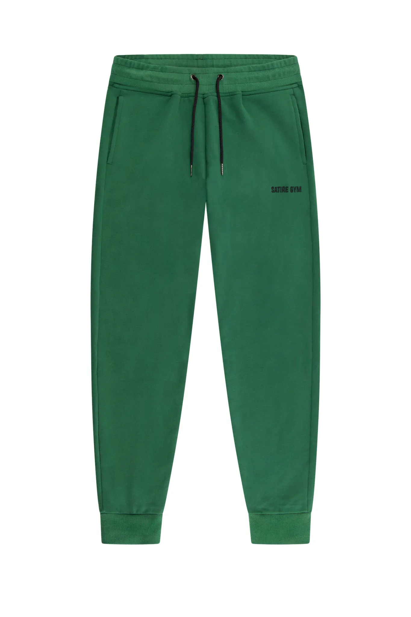 Loose Fit Sweatpants Cotton - Dunkelgrün 340gsm