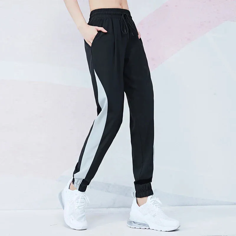 Loose Running Drawstring Waist Femme Gym Yoga Sweatpants