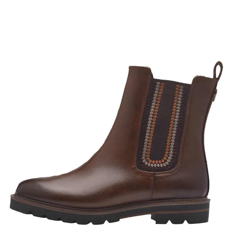 Marco Tozzi Women Chelsea Boot 2-25422-43 397 Chestnut