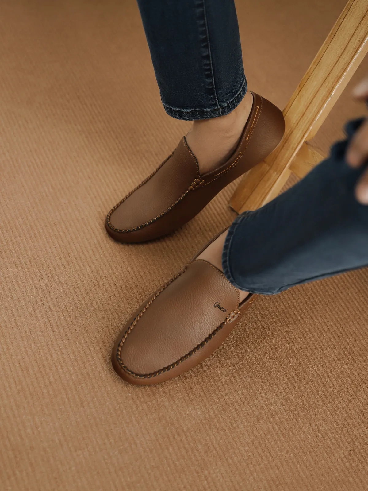 Men "LANTO" Casual Slip On Moccasins UK Size 6-11