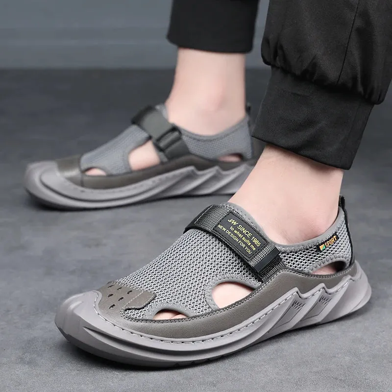 Men's Comfortable Casual Outdoor Hiking Shoes Breathable Orthopedic Sandals
