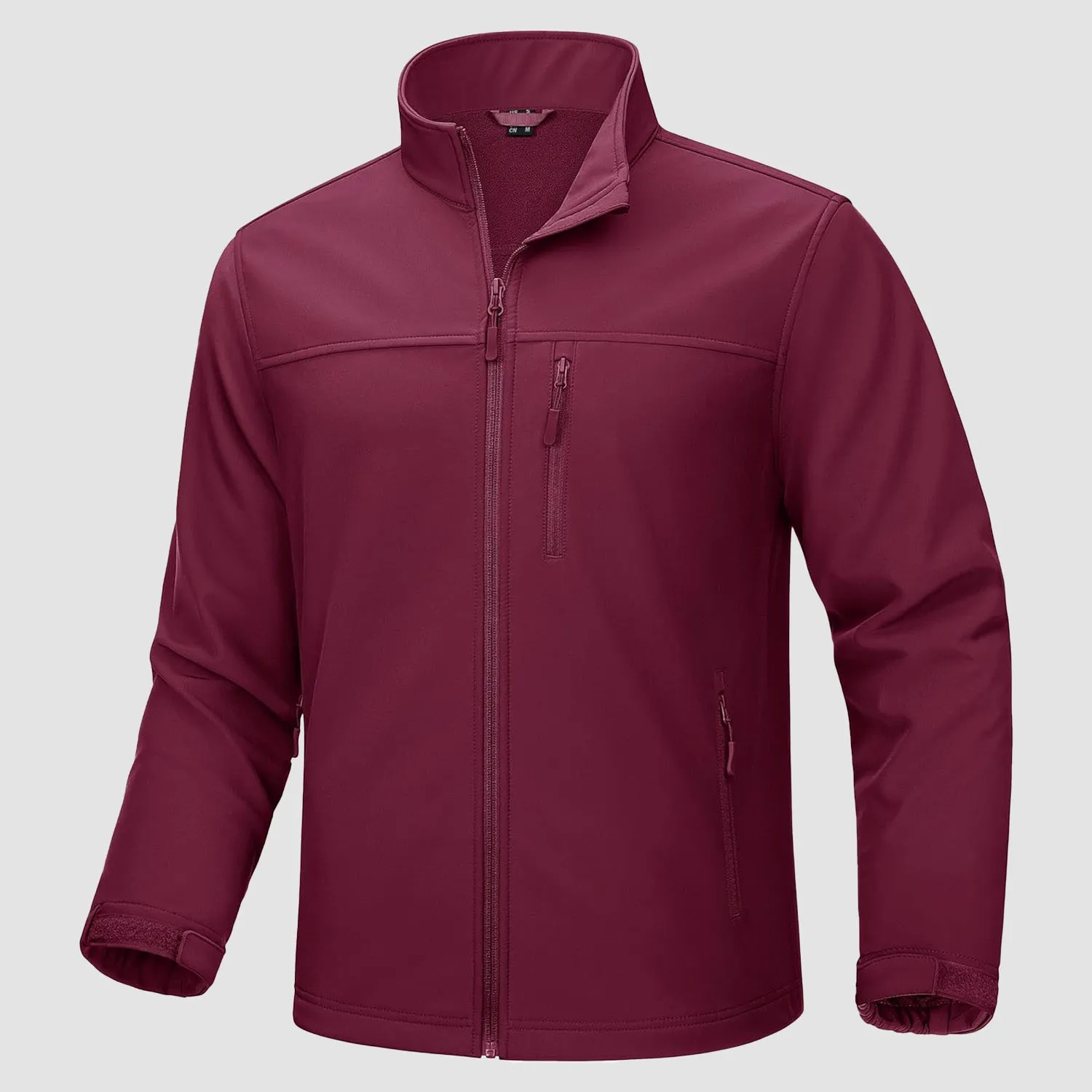 Men's Tactical Jacket Fleece Lined Soft Shell Winter Jacket Lightweight Water Resistant Coats Outwear