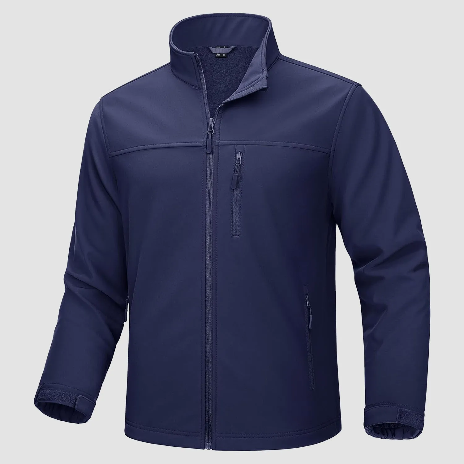 Men's Tactical Jacket Fleece Lined Soft Shell Winter Jacket Lightweight Water Resistant Coats Outwear