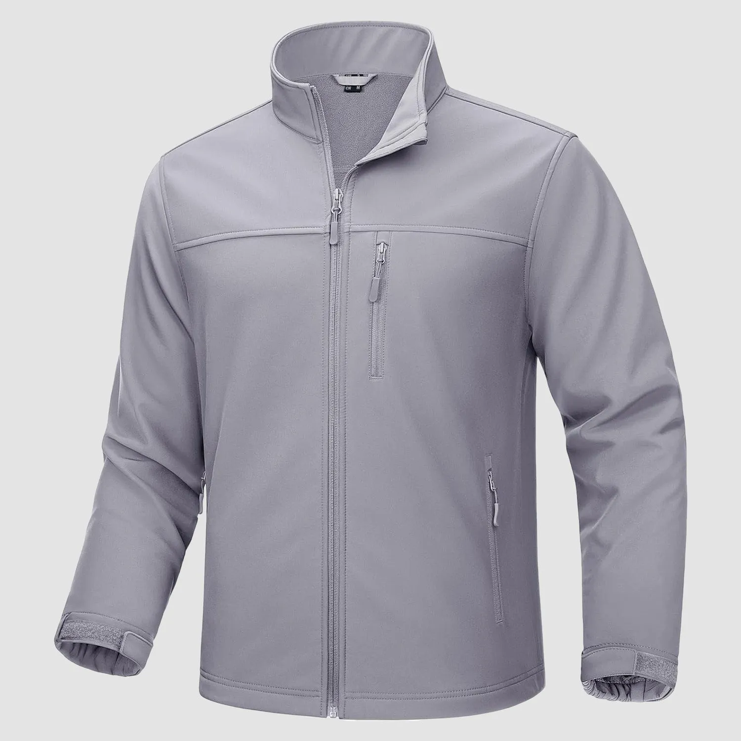 Men's Tactical Jacket Fleece Lined Soft Shell Winter Jacket Lightweight Water Resistant Coats Outwear