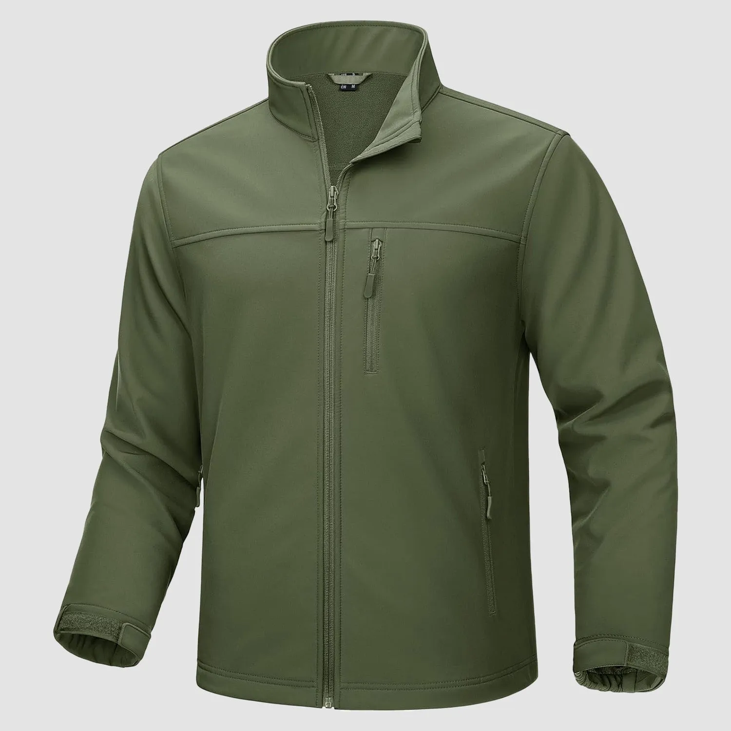 Men's Tactical Jacket Fleece Lined Soft Shell Winter Jacket Lightweight Water Resistant Coats Outwear