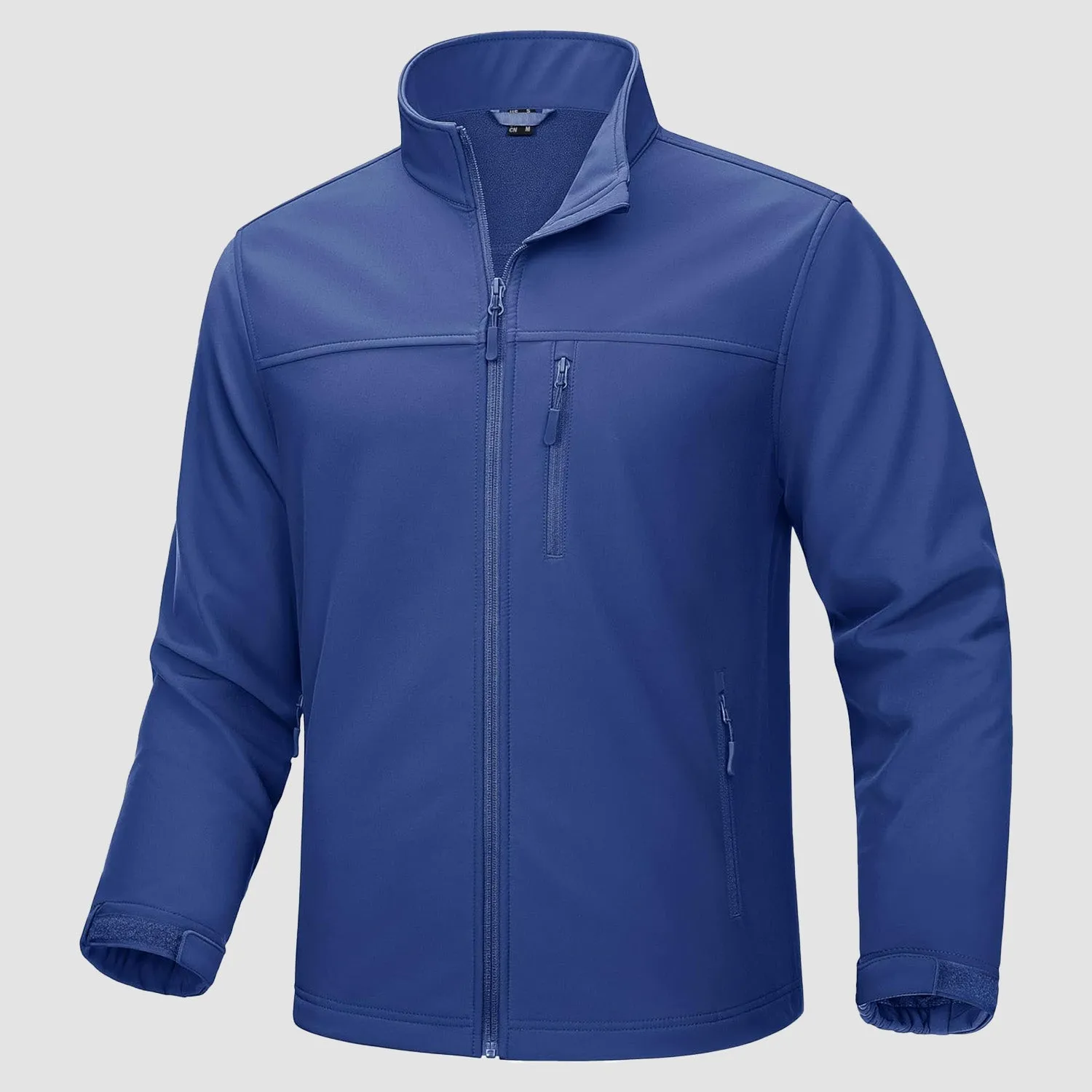 Men's Tactical Jacket Fleece Lined Soft Shell Winter Jacket Lightweight Water Resistant Coats Outwear