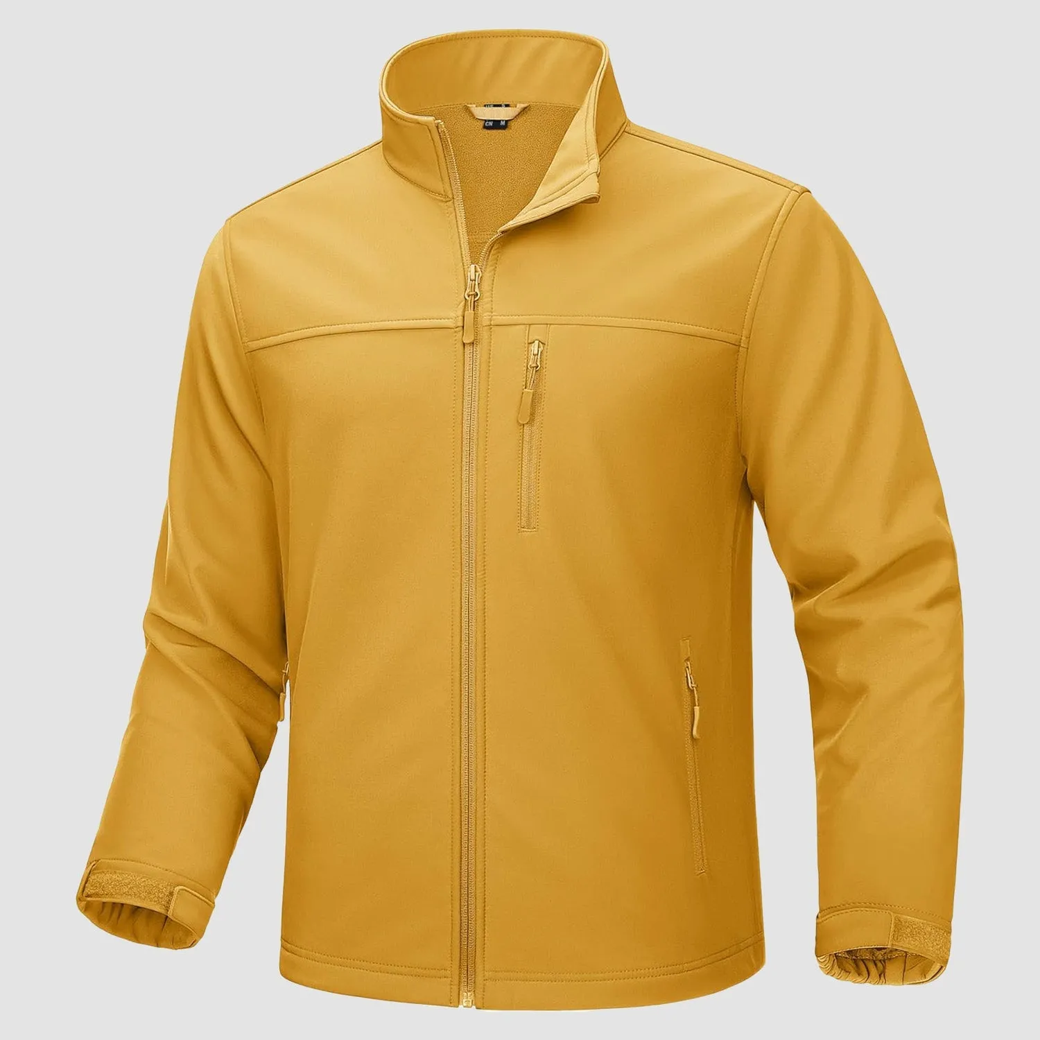 Men's Tactical Jacket Fleece Lined Soft Shell Winter Jacket Lightweight Water Resistant Coats Outwear