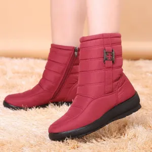Mother Shoes Antiskid Waterproof Casual Boots