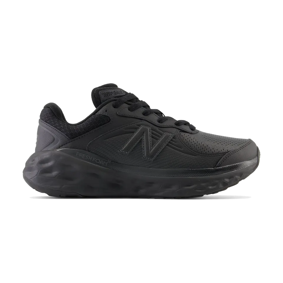 New Balance Men's Fresh Foam X 840F Slip Resistant Black/Black