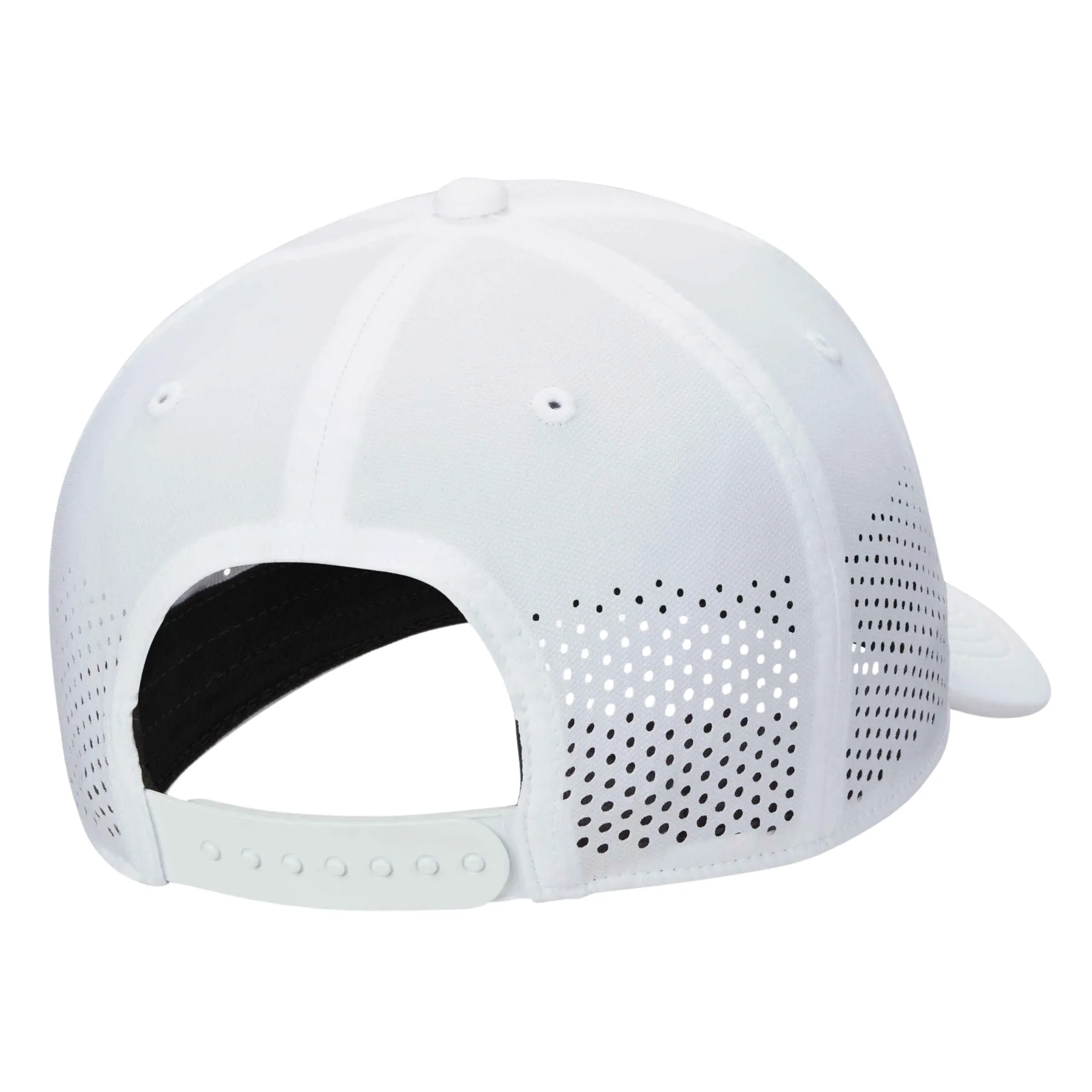 Nike Dri-Fit ADV Club Structured Swoosh Tennis Cap - White/Black