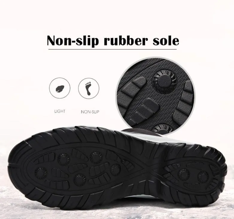 Parent-child series non-slip, waterproof, warm and velvet snow boots