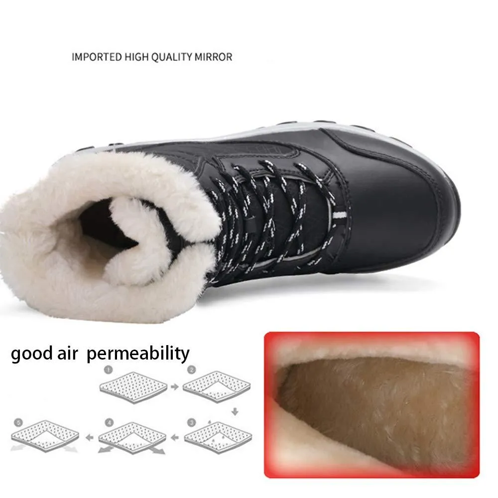 Parent-child series non-slip, waterproof, warm and velvet snow boots