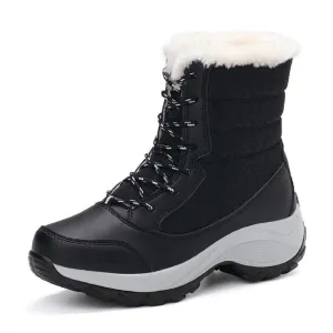 Parent-child series non-slip, waterproof, warm and velvet snow boots