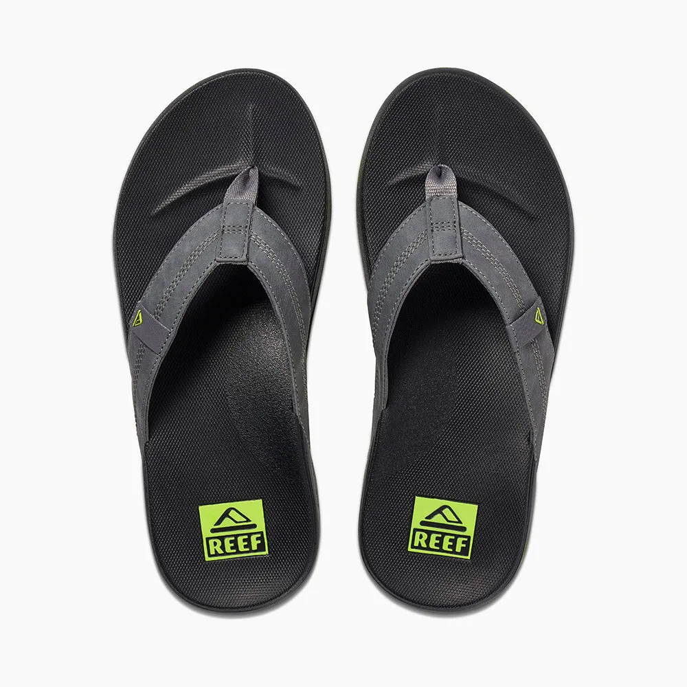 Reef Cushion Phantom Flip Flops  - Black/Lime
