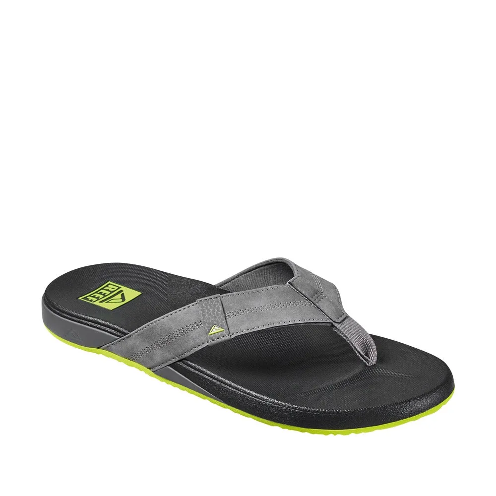 Reef Cushion Phantom Flip Flops  - Black/Lime