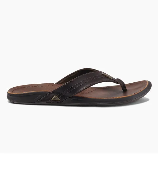 Reef J-Bay III Flip Flops  - Dark Brown/Dark Brown