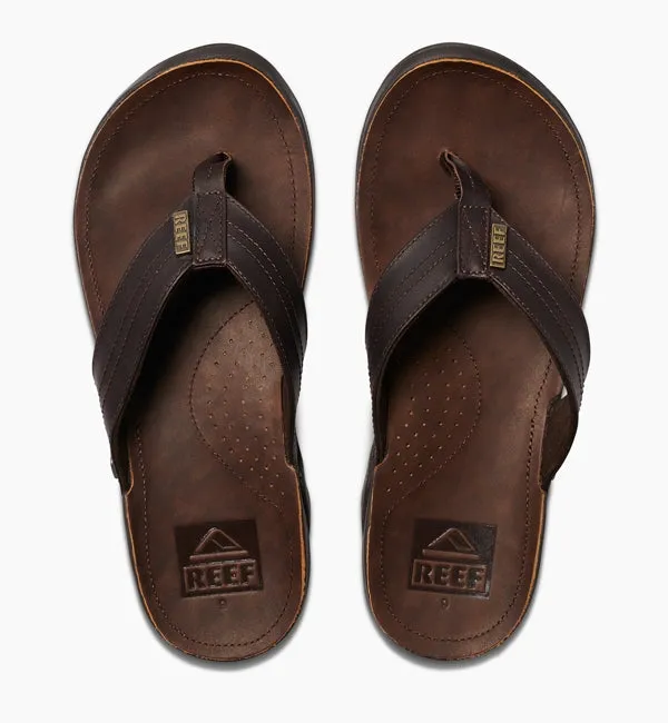 Reef J-Bay III Flip Flops  - Dark Brown/Dark Brown