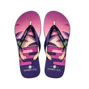 Samba Sol Men's Beach Collection Flip Flops - Copacabana