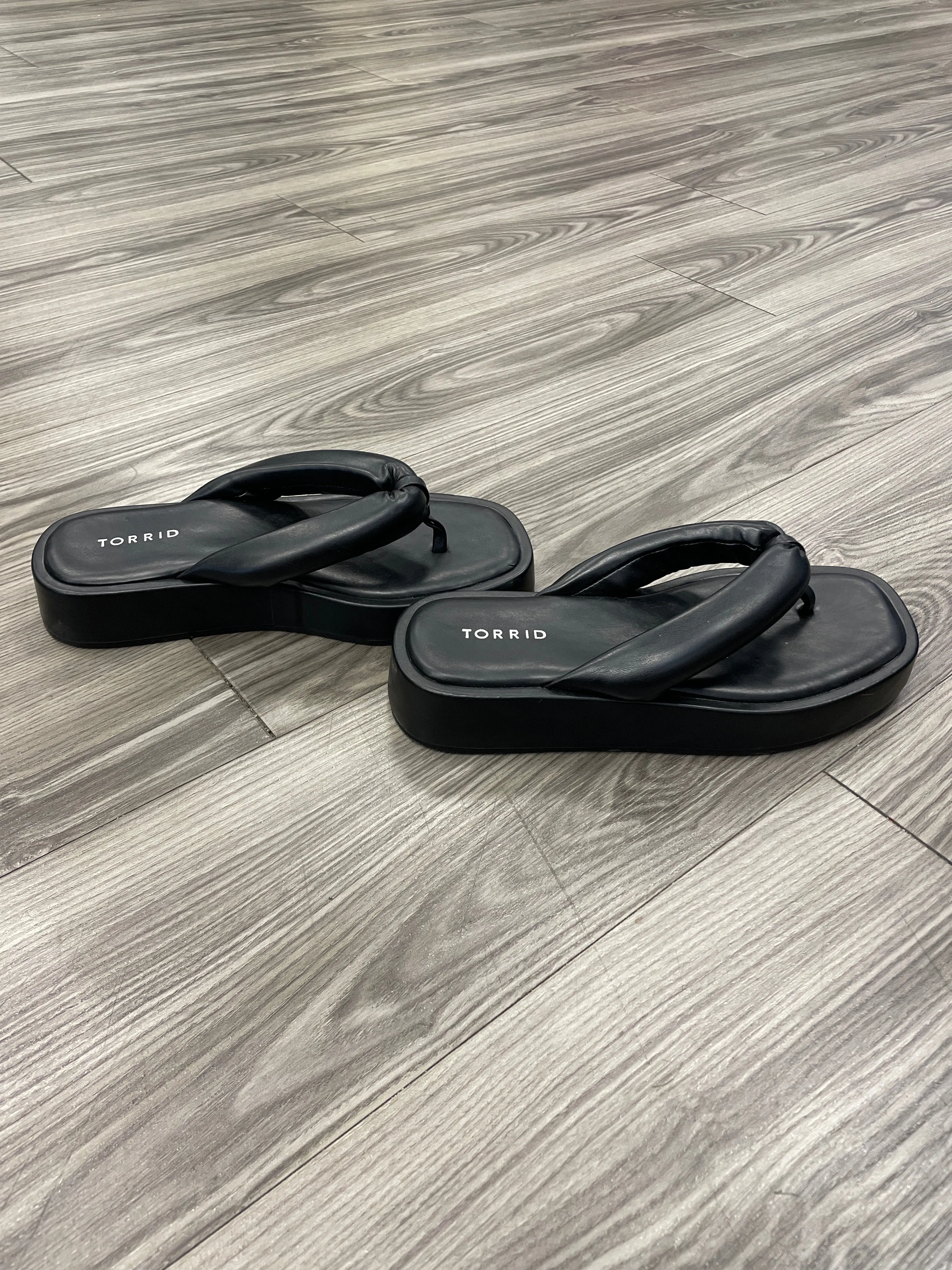 Sandals Flip Flops By Torrid  Size: 7.5