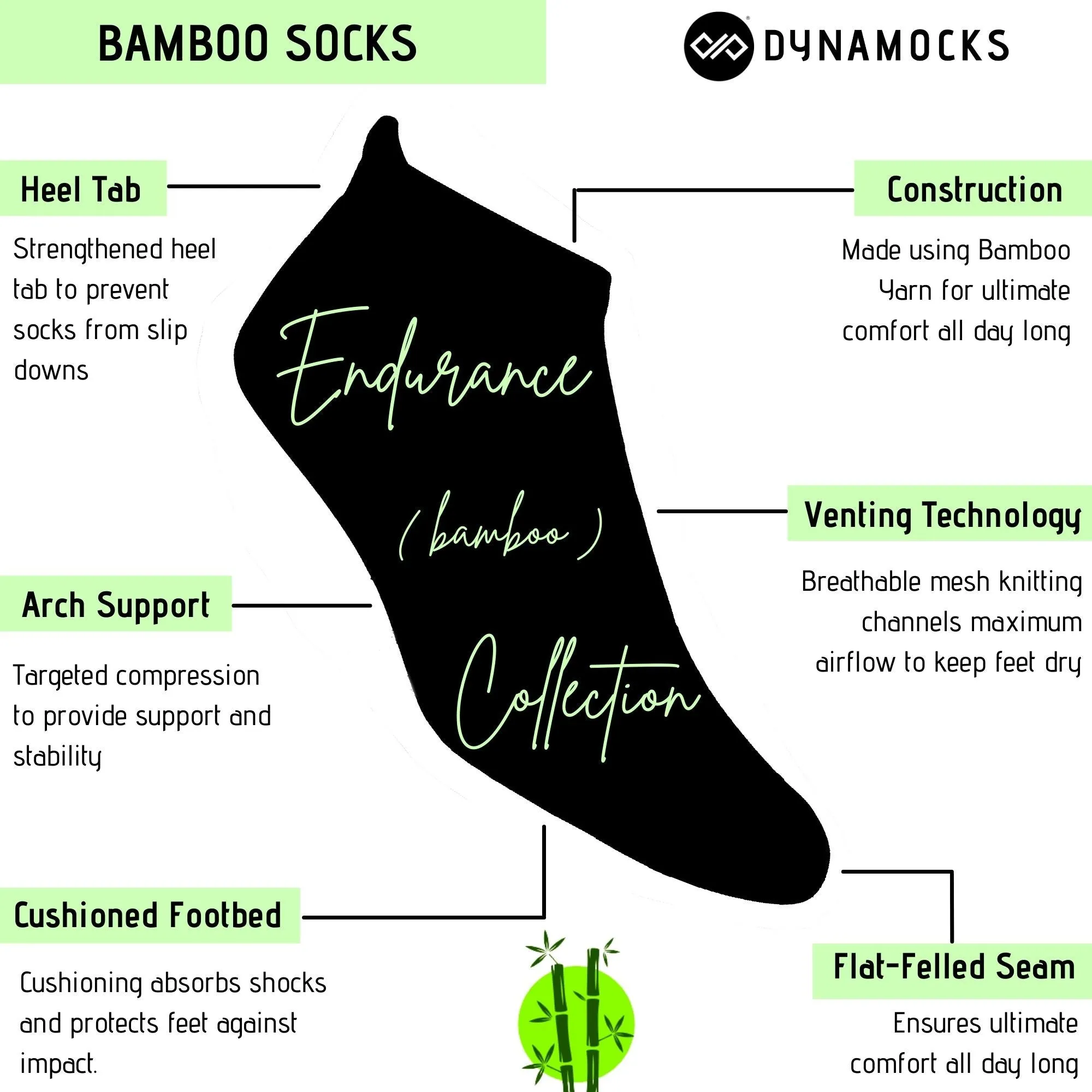 Solid Grey Bamboo Unisex Ankle Length Socks