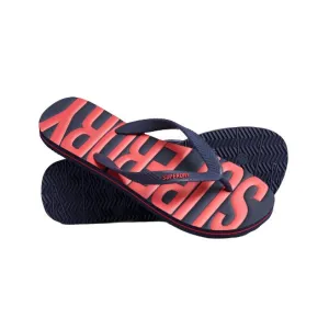 Superdry Mens Vintage Vegan Classic Flip Flops Rich Navy