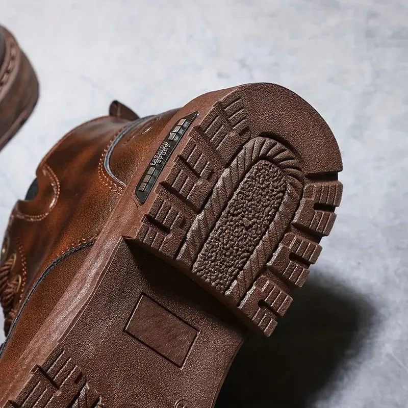 SWASTIKA™ LACE-UP VINTAGE WINTER BOOTS